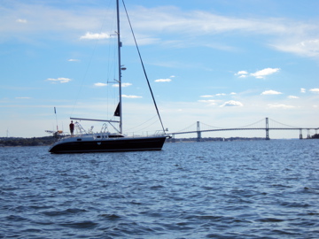 Anchored out near Seal Rock