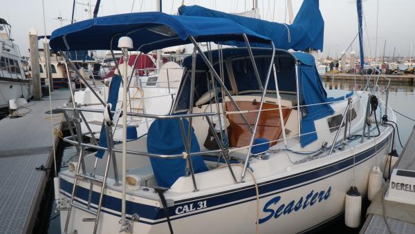 Another view of the stern bimini.  This was already a nice boat when I got it..but it's really coming together really nicely now!