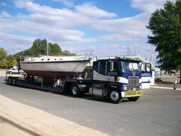 Arrived at boat yard.  time to get to work!