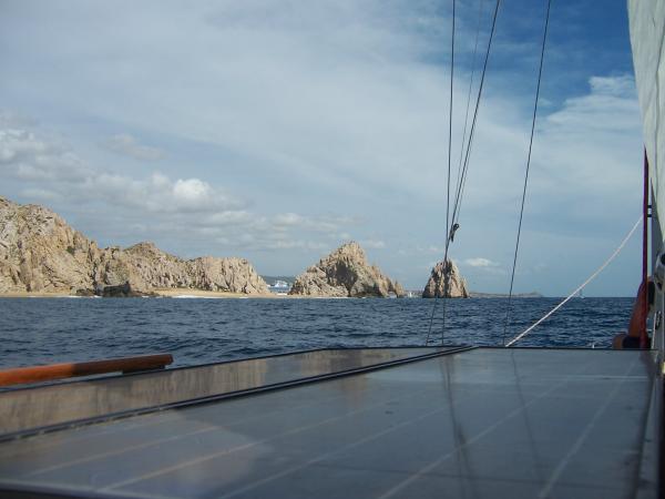 Arriving at Cabo