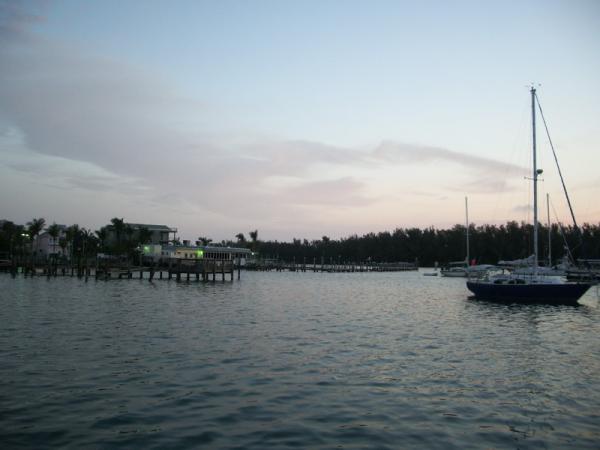 At anchor in Longboat Key