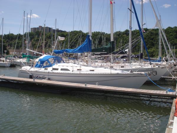 At dock, YCQ, summer of 2010