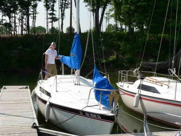 At the dock