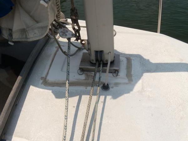 base of mast