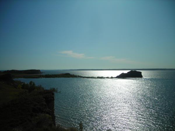 Beautiful Day for sailing, Lake Sakakawea, ND