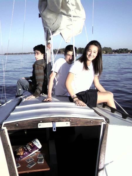 Beautiful day in early November motoring around Lake Norman.