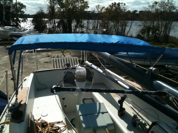 bimini mounted