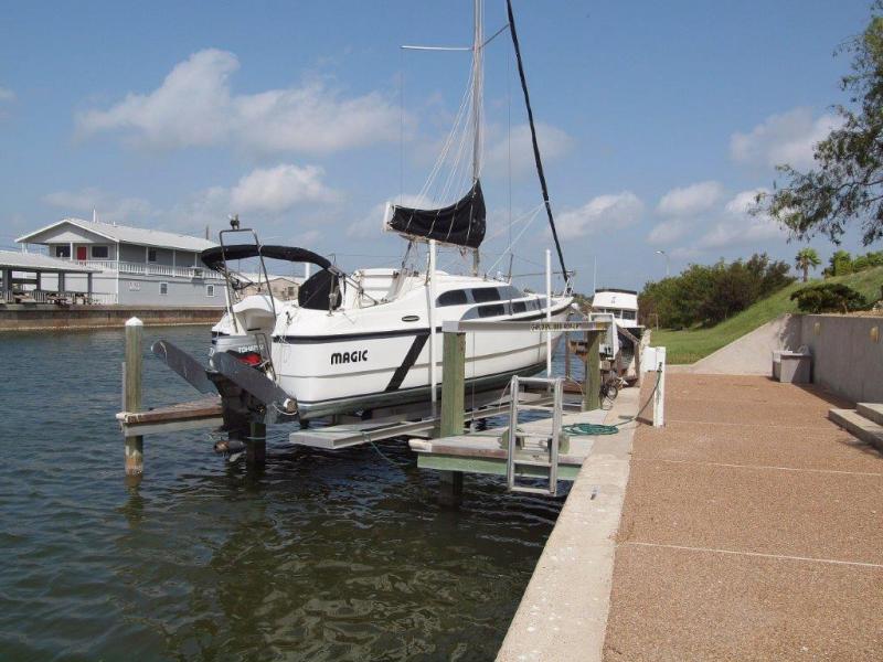 Boat Lift and Dock (2)