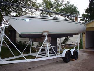 Boat on Trailer