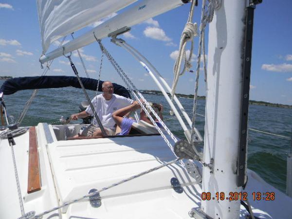 BoomKicker 3, I had Capt. John at the helm so I could take pictures and ...