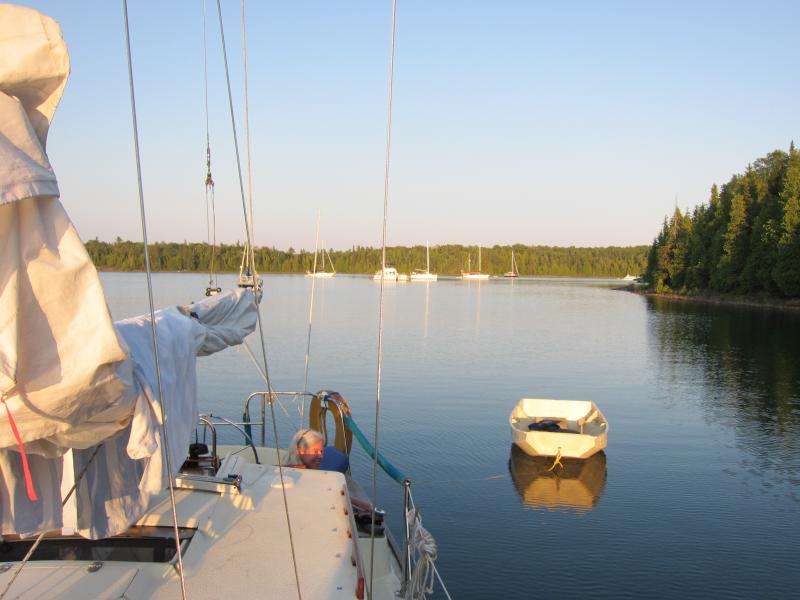 Browning Cove on Heywood Island