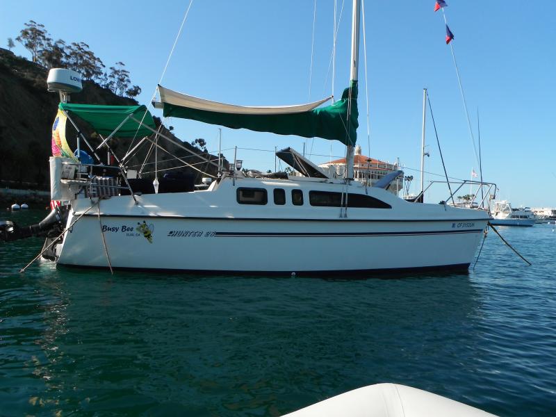 Busy Bee in Avalon harbor, Catalina Island