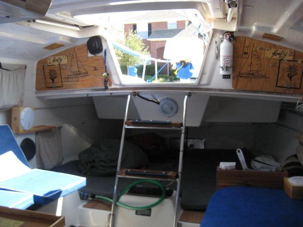 Cabin aft