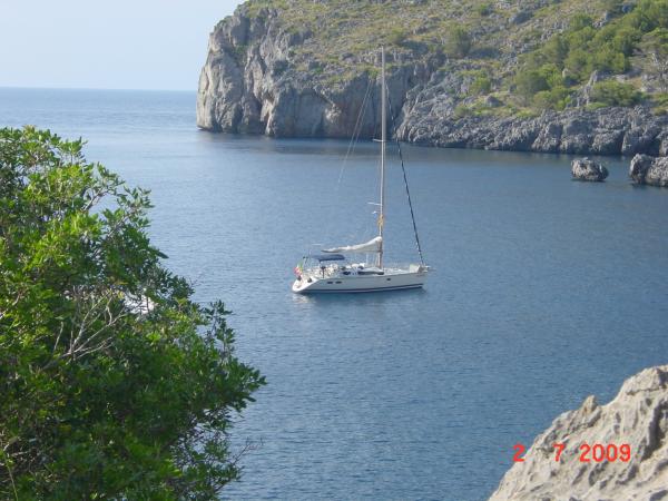 cala colobra (13) Mallorca north shore  day mooring