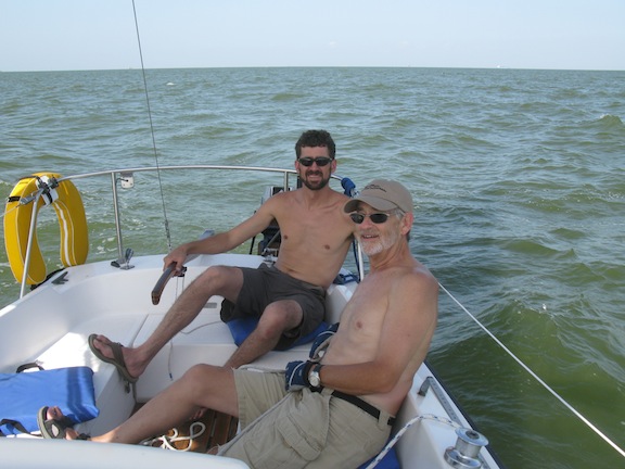 Capt'n and son (other First Mate).