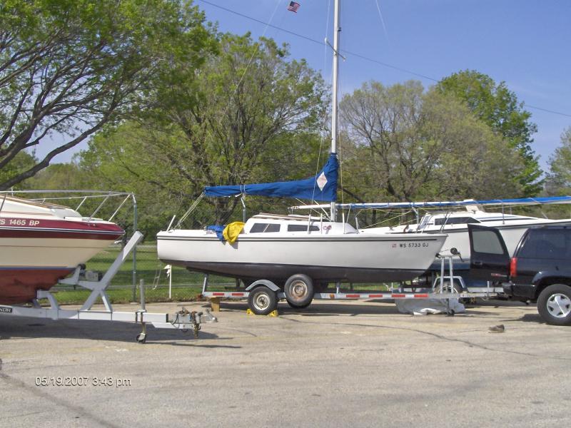 Catalina 22    Almost Ready for the third Launch of the season