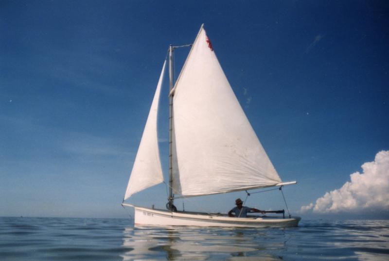 'Catherine Jane': Gaff-rigged sharpie