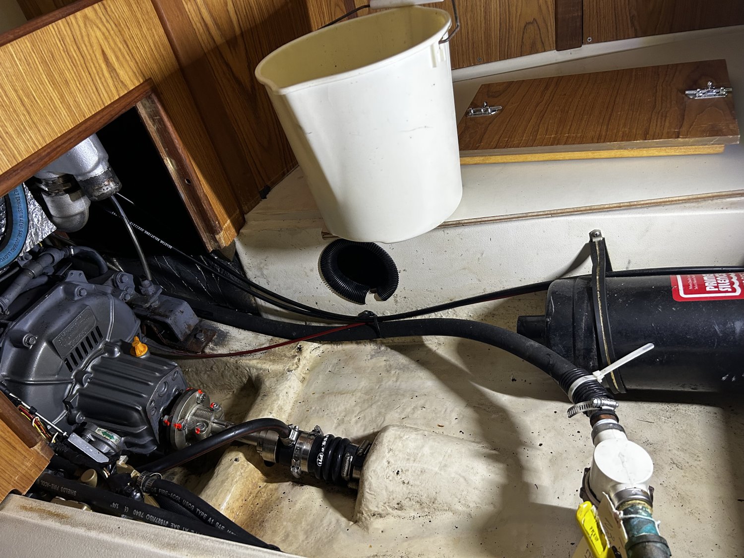 Cleaned and ready for new hose