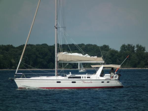 coming back into the channel at frenchmans bay