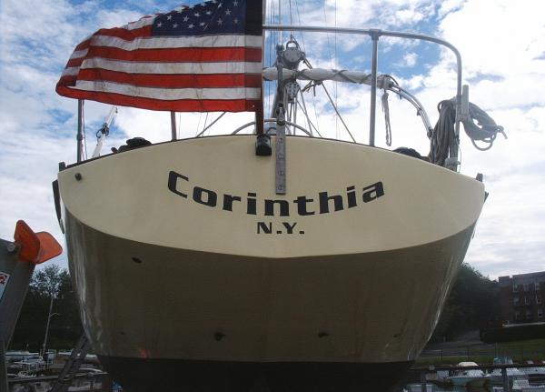Corinthia Stern New Awlgrip and fresh bottom paint 9.25 (2)