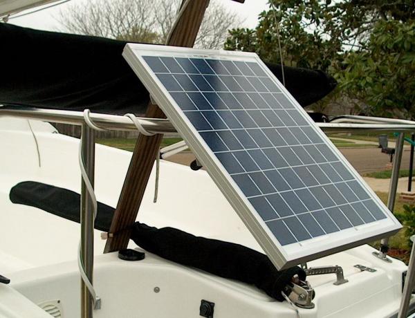 CS20w Marine 20 watt Solar Panel with mount