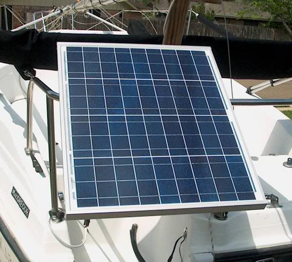 CS40W Marine 40 watt Solar Panel with mount