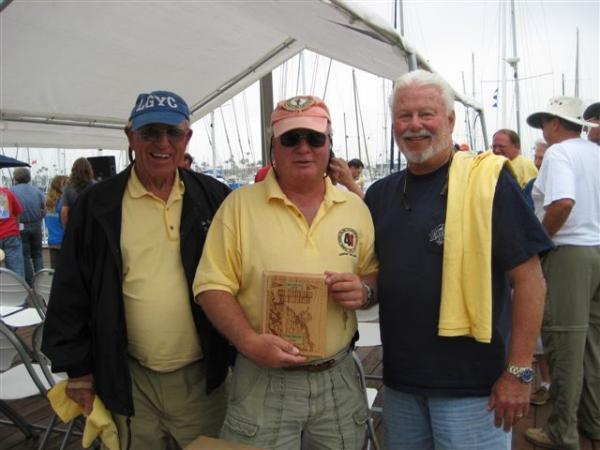 Dave and Bill join Rick in a second place trophy.