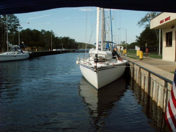 Day 1 Great Bridge Lock, ICW, Virginia