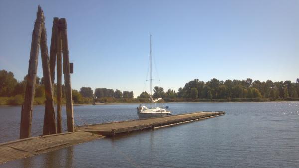 dilapidated yacht club dock