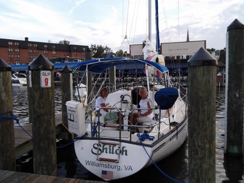 Docked at Ego Alley,  Annapolis