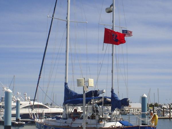 Docked at Galleon Marina, Key West this November.