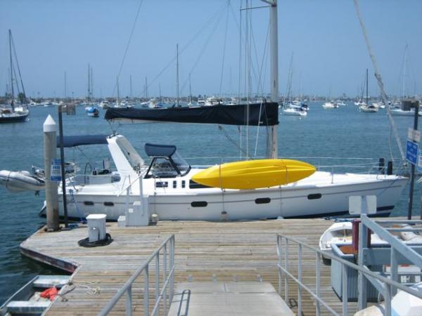 Docked at Newport Beach, CA.