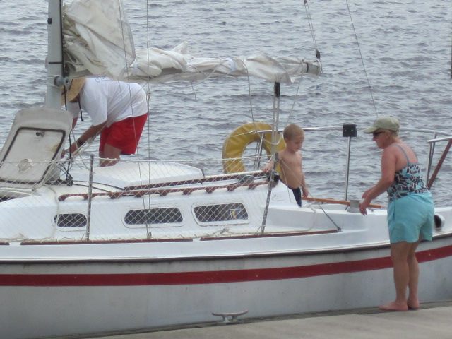 Docking at Corky Bells