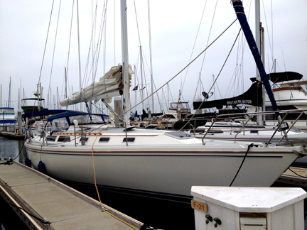 Dockside San Pedro. Home port of Cabrillo Marina.