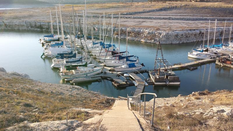 Dodd Street Docks,Volente, Texas