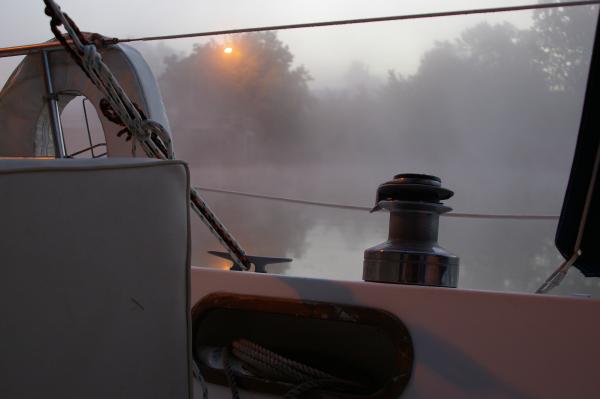 Early Morning at St-Ours lock
Waiting the final lock to acces St-Lawrence River.