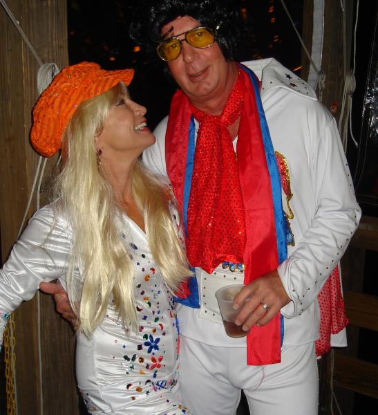 Elvis and Rocker Woman 2008