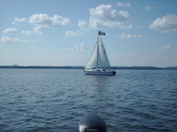 Enfin! on Lake Opasatica