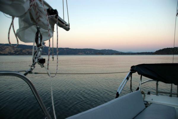 Evening at Clear Lake