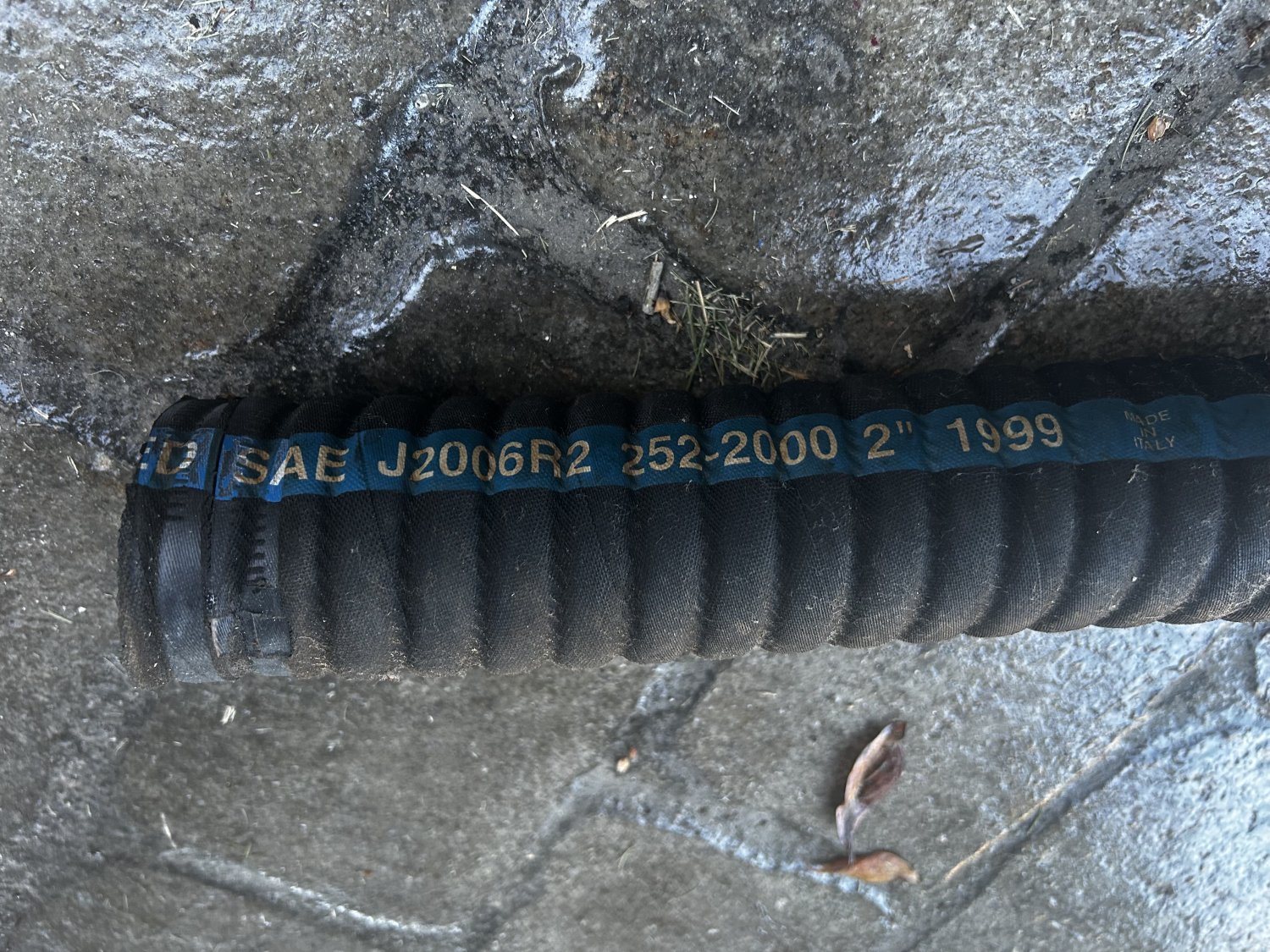 Exhaust Hose ID and Type