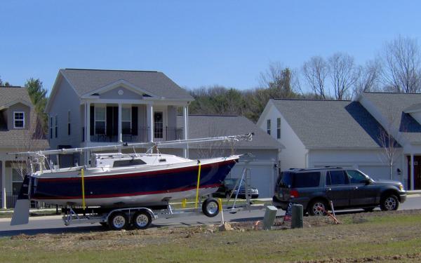 First day back home hauled from Cape Cod