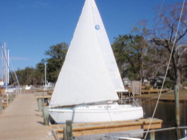 First time the sail have been up in 9 years