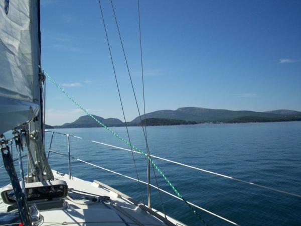 Frenchman's Bay &amp; the mountains of Acadia National Park