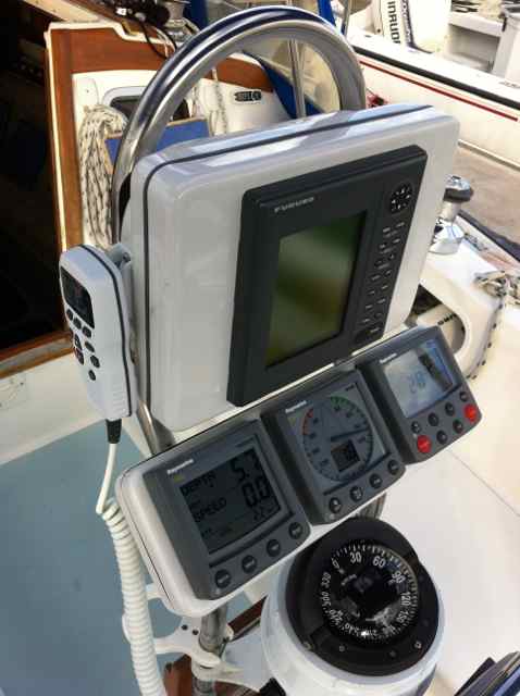 Furuno Radar, Raymarine Wind, Speed, Depth and AutoPilot