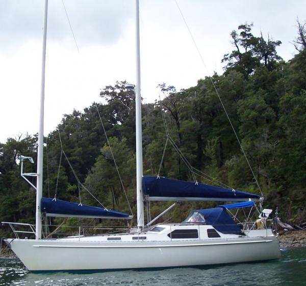 Fyne Spirit in the Marlborough Sounds, the northern part of the South Island Of New Zealand