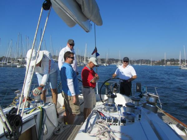 Getting Ready for a Thursday afternoon sail