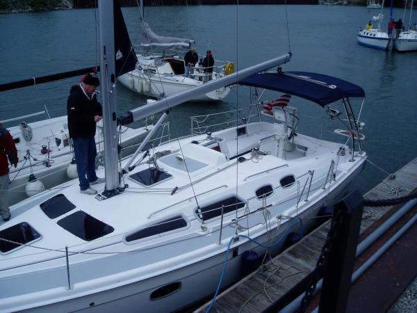 Getting ready to leave Crowley's for Monroe Harbor. May 9th, 2009