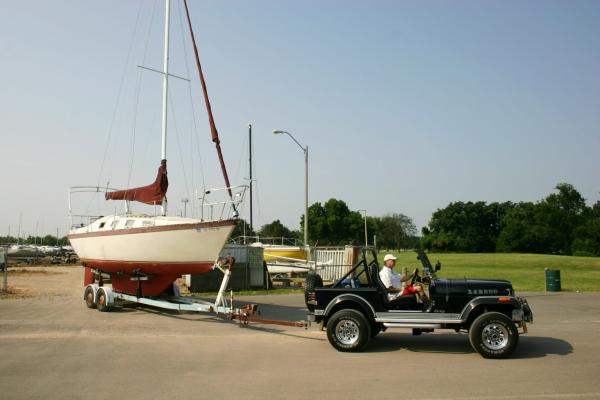 Going from dry dock to ramp