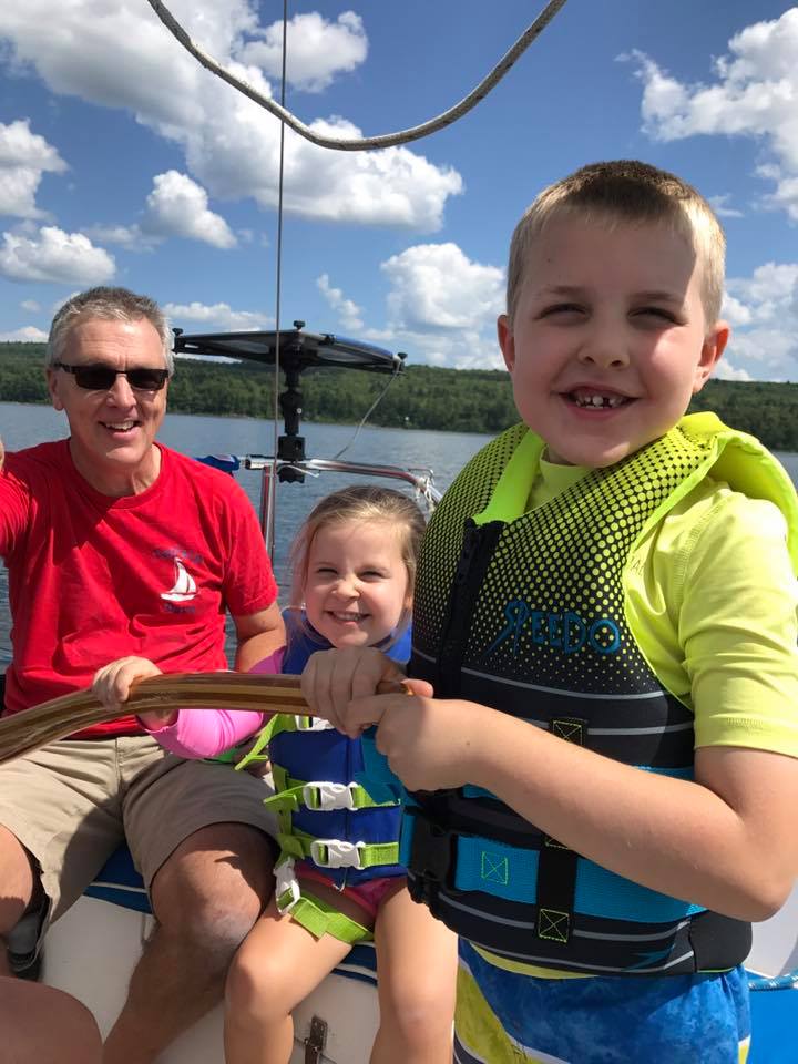 Grandkids Sailing 1