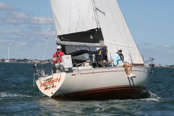 Great Chase Race 2010   
Did OK, but should have been in the next fleet down, as there were a lot of J Boats in our class..